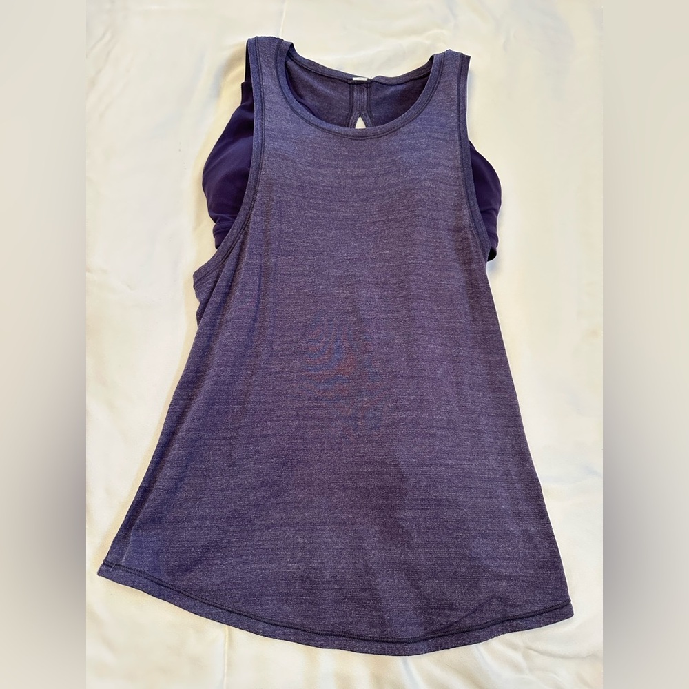 Lululemon Twist & Reach Tank
Heathered Aeon